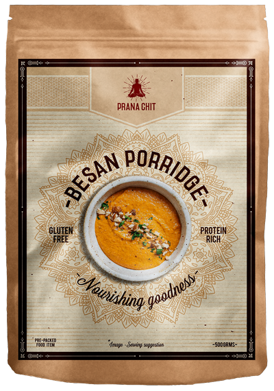 Besan Porridge packaging