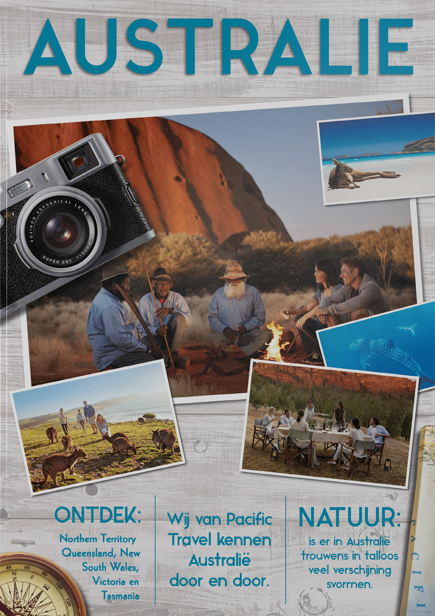 Pacific Travel's Australian brochure cover