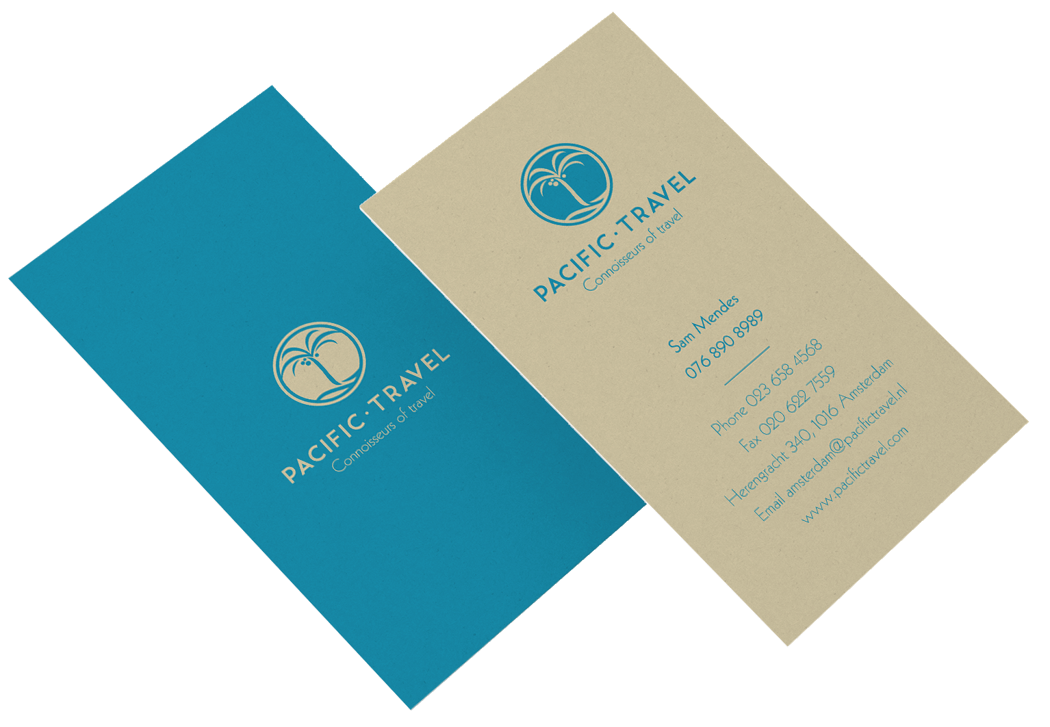 Pacific Travel Business Card