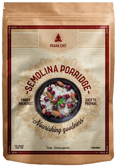 Semolina Porridge packaging